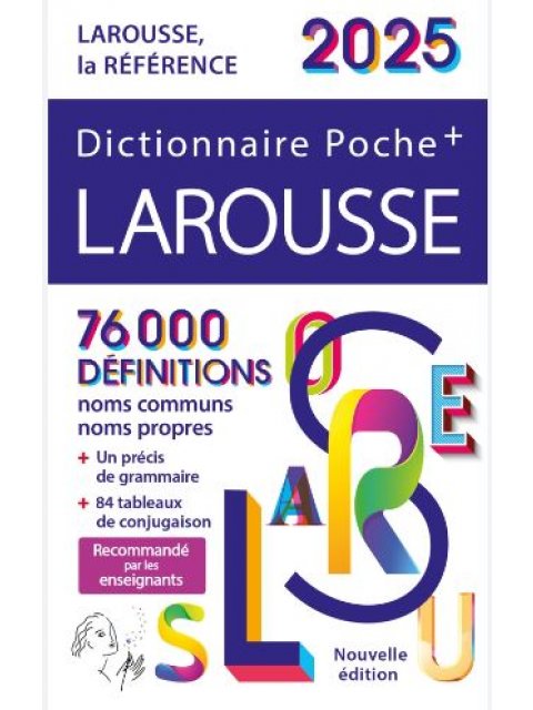 LAROUSSE DICTIONNAIRE POCHE PLUS 2025