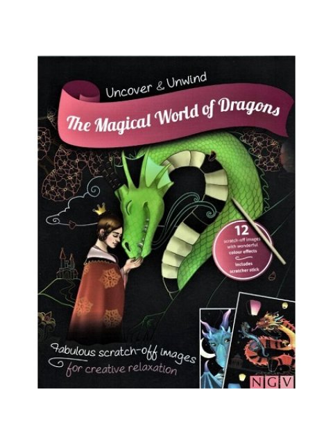 MAGIC WORLD OF DRAGONS SCRATCH AND RELAX