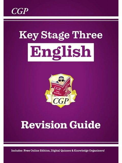 KS3 English Revision Guide (with Online Edition, Quizzes and Knowledge Organisers)
