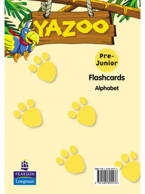 YAZOO PRE-JUNIOR FLASHCARDS (ALPHABET)