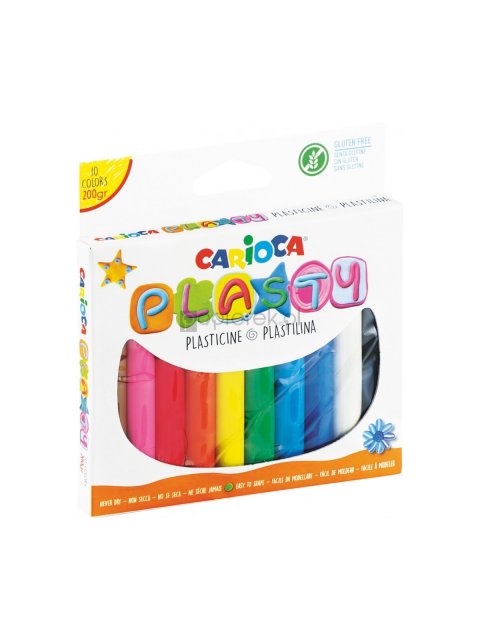 CARIOCA ΠΛΑΣΤΕΛΙΝΗ PLASTY BAR 200GR (10ΤΕΜ)