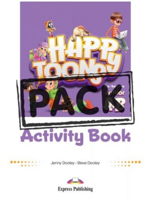 HAPPY TOONS ONE YEAR COURSE (JUNIOR A+B) ACTIVITY BOOK (+ DIGIBOOKS APP)