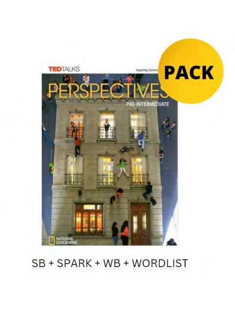 PERSPECTIVES PRE-INTERMEDIATE PACK (SB + SPARK + WB + WORDLIST) BRIT. ED