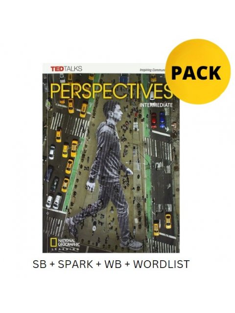 PERSPECTIVES INTERMEDIATE PACK (SB + SPARK + WB + WORDLIST) BRIT. ED