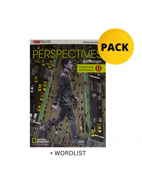 PERSPECTIVES INTERMEDIATE COMBO SPLIT B PACK (+ WORDLIST) BRIT. ED