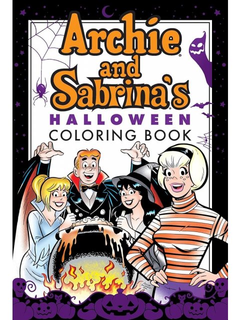 ARCHIE & SABRINA'S HALLOWEEN COLORING BOOK PB
