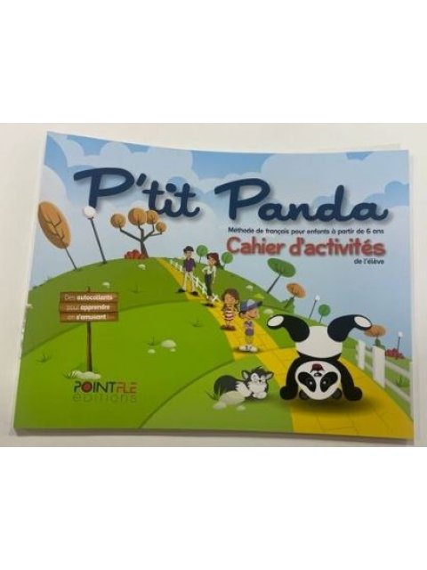 P'TIT PANDA CAHIER