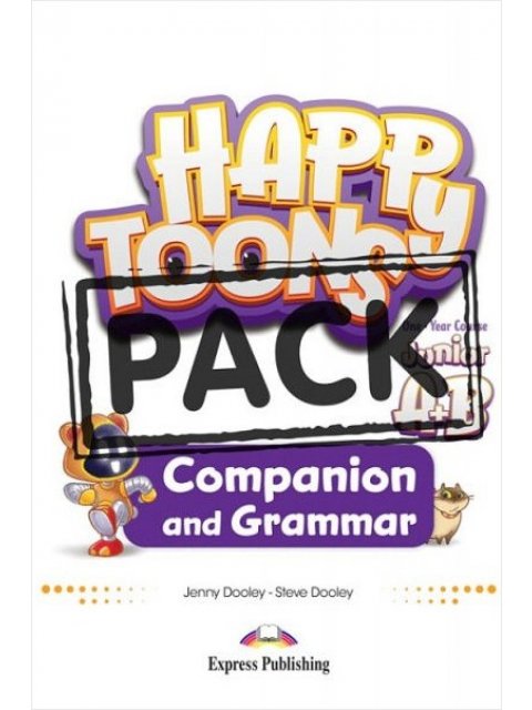 HAPPY TOONS ONE YEAR COURSE (JUNIOR A+B) COMPANION & GRAMMAR (+ DIGIBOOKS APP)