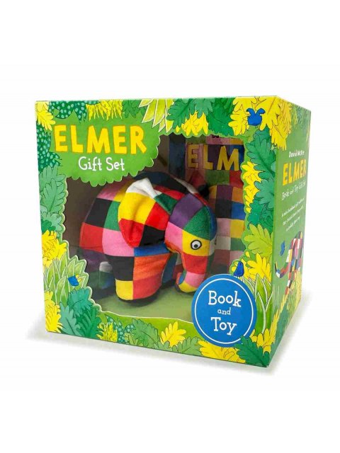 Elmer Book and Toy Gift Set HC