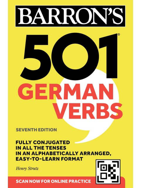 501 German Verbs, Seventh Edition