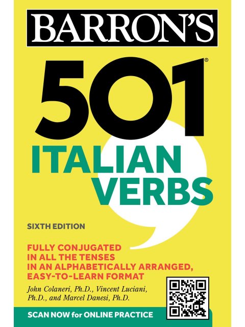 501 Italian Verbs, Sixth Edition