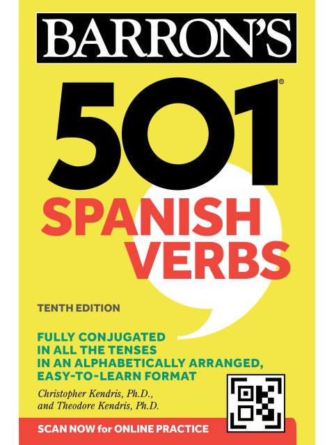 501 Spanish Verbs, Tenth Edition