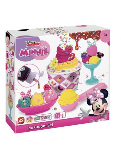 ΣΕΤ ΠΛΑΣΤΕΛΙΝΗΣ ΦΤΙΑΧΝΩ ΠΑΓΩΤΟ ΜΕ ΣΙΡΟΠΙ & SPRINKLES MINNIE