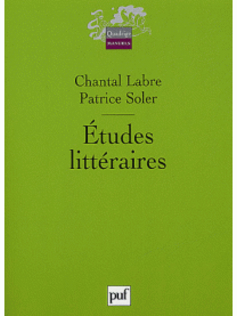 ETUDES LITTERAIRES POCHE