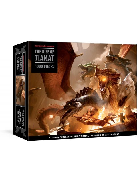 The Rise of Tiamat Dragon Puzzle (Dungeons & Dragons)