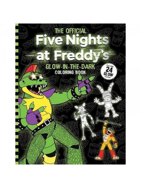 FIVE NIGHTS AT FREDDY'S: FIVE NIGHTS AT FREDDY'S GLOW IN THE DARK COLORING BOOK