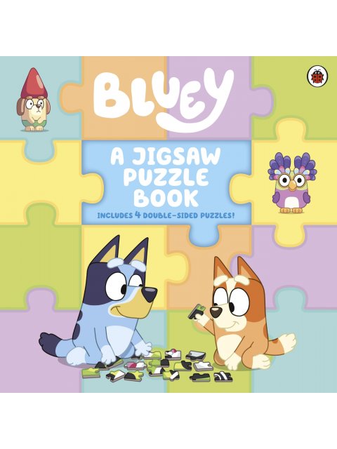 BLUEY: A JIGSAW PUZZLE BOOK