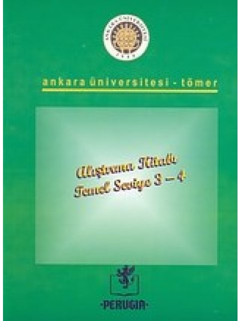 ANKARA UNIVERSITESI TOMER-ALISTIRMA KITABI TEMEL SEVIYE 3-4