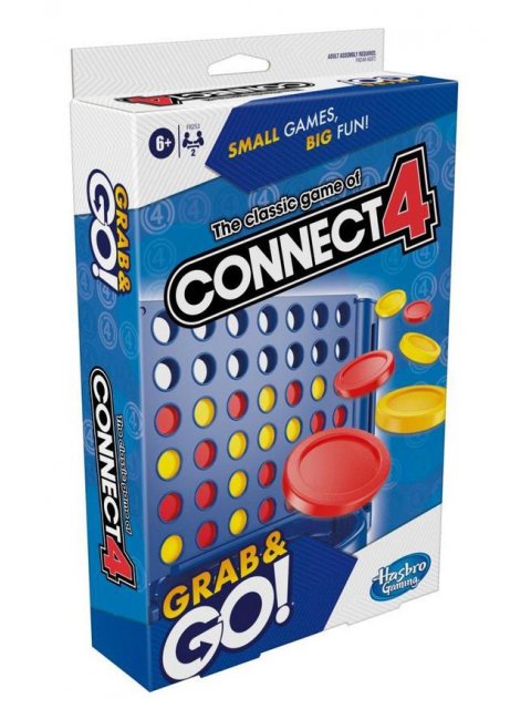 Hasbro Connect 4: Grab And Go - Board Game (Greek Language) (F8253)