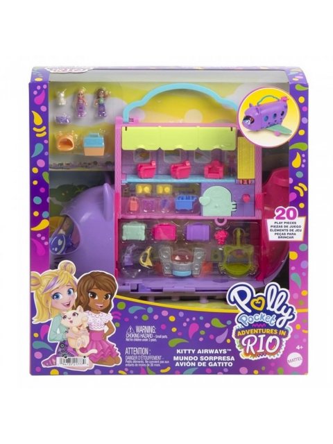 POLLY POCKET MINI - ΑΕΡΟΠΛΑΝΟ ΓΑΤΑΚΙ - HWP19