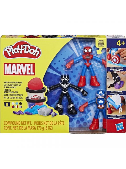 Hasbro Play-Doh: Marvel - Hero Adventure Set (G0333)