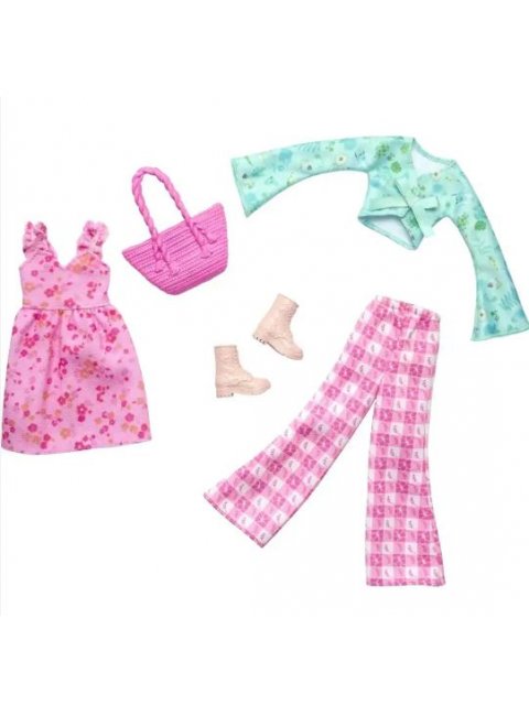 BARBIE ΜΟΔΕΣ - ΣΕΤ ΤΩΝ 2 ΡΟΥΧΩΝ - Cottage Core-Themed Dress - HRH43