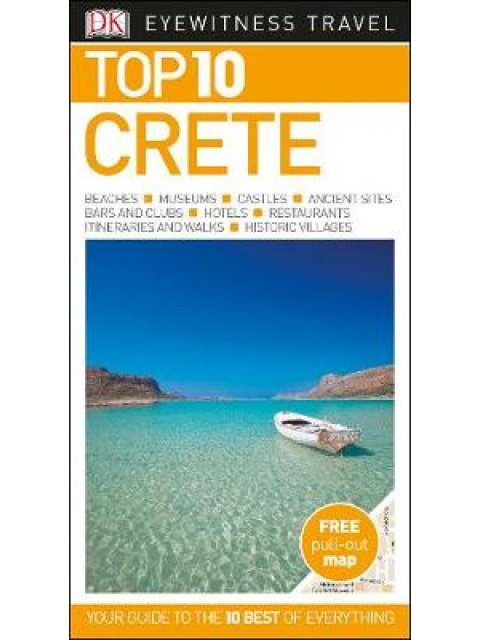 DK EYEWITNESS TOP 10 TRAVEL GUIDE : CRETE  PB