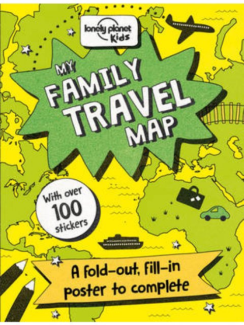 LONELY PLANET KIDS : POP-UP LONDONMY FAMILT TRAVEL MAP HC