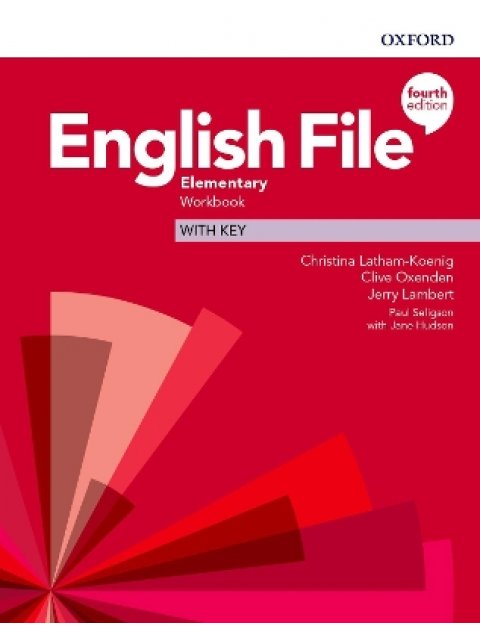 ENGLISH FILE ELEMENTARY WB WITH KEY 4TH ED