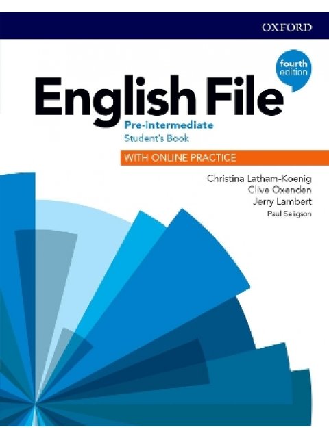 ENGLISH FILE PRE-INTERMEDIATE SB (+ ONLINE PRACTICE) 4TH ED