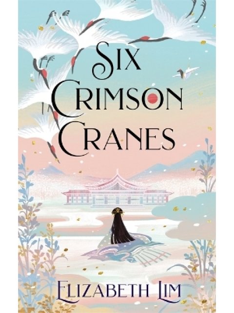SIX CRIMSON CRANES PB