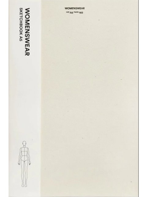 FASHIONARY WOMENSWEAR SKETCHBOOK A5 HC