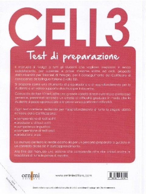 CELI 3 STUDENTE N/E