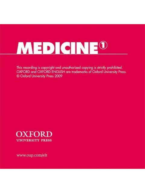 OXFORD ENGLISH FOR CAREERS : MEDICINE 1 CLASS CD