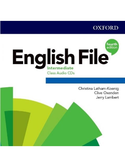 ENGLISH FILE INTERMEDIATE AUDIO CD 4TH ED