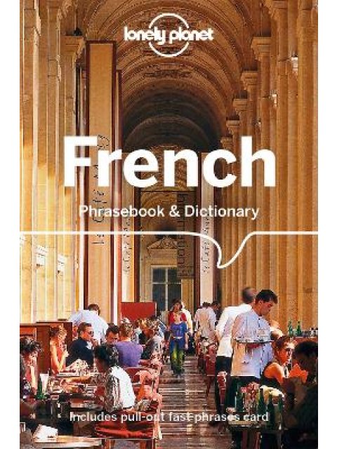 LONELY PLANET FRENCH PHRASEBOOK & DICTIONARY 8 LANGUAGE - END DATE 31/7/2029