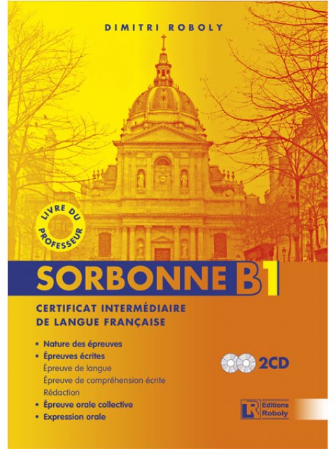 SORBONNE B1 PROFESSEUR