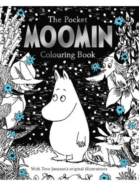 THE POCKET MOOMIN COLOURING BOOK