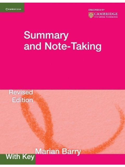 SUMMARY & NOTE-TAKING FOR IGCSE IGCSE SB W/A REVISED