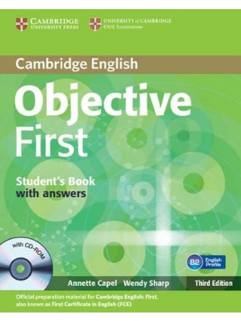 OBJECTIVE FIRST SB (+ CD-ROM) W/A @ 3RD ED