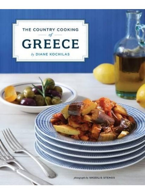 THE COUNTRY COOKING OF GREECE HC COFFEE TABLE BK.