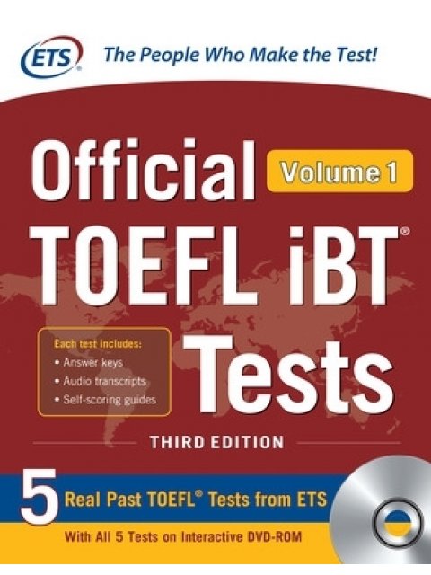 OFFICIAL TOEFL IBT TESTS VOLUME 1 3RD ED