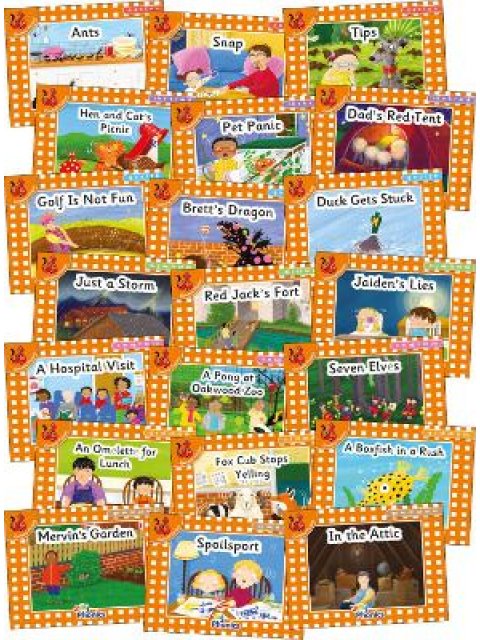 Jolly Phonics Orange Level Readers Complete Set