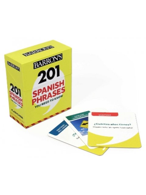 201 Spanish Phrases You Need to Know Flashcards