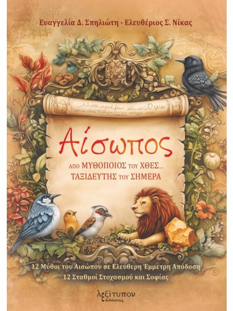 ΑΙΣΩΠΟΣ. ΑΠΟ ΜΥΘΟΠΟΙΟΣ ΤΟΥ ΧΘΕΣ… ΤΑΞΙΔΕΥΤΗΣ ΤΟΥ ΣΗΜΕΡΑ 12 ΜΥΘΟΙ ΤΟΥ ΑΙΣΩΠΟΥ ΣΕ ΕΛΕΥΘΕΡΗ ΕΜΜΕΤΡΗ ΑΠΟΔ