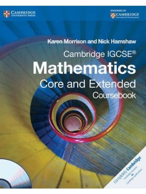 CAMBRIDGE IGCSE MATHEMATICS CORE AND EXTENDED COURSEBOOK IGCSE (+ CD-ROM) 3RD ED