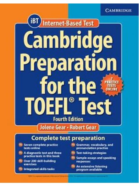 CAMBRIDGE PREPARATION FOR THE TOEFL® TEST (+ ONLINE PRACTICE TEST) 4TH ED