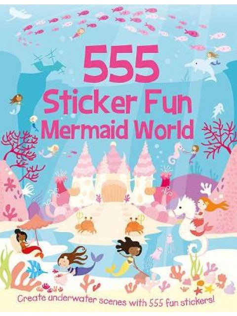 555 STICKER FUN MERMAID WORLD