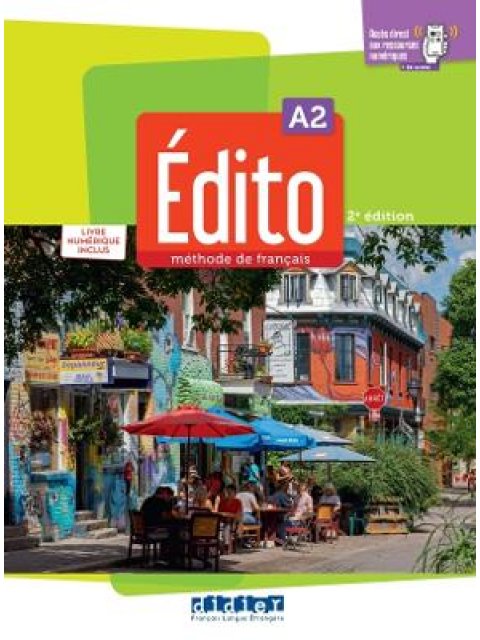 EDITO A2 METHODE +LIVRE NUMERIQUE(+DIDIERFLE.APP.)