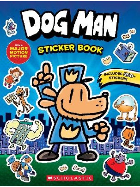 Dog Man the Movie: Official Sticker Activity Book PB